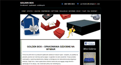 Desktop Screenshot of goldenbox.com.pl