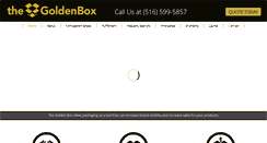 Desktop Screenshot of goldenbox.com